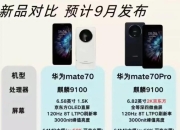 华为mate9与p9的区别 华为手机mate9和mate9pro的区别 