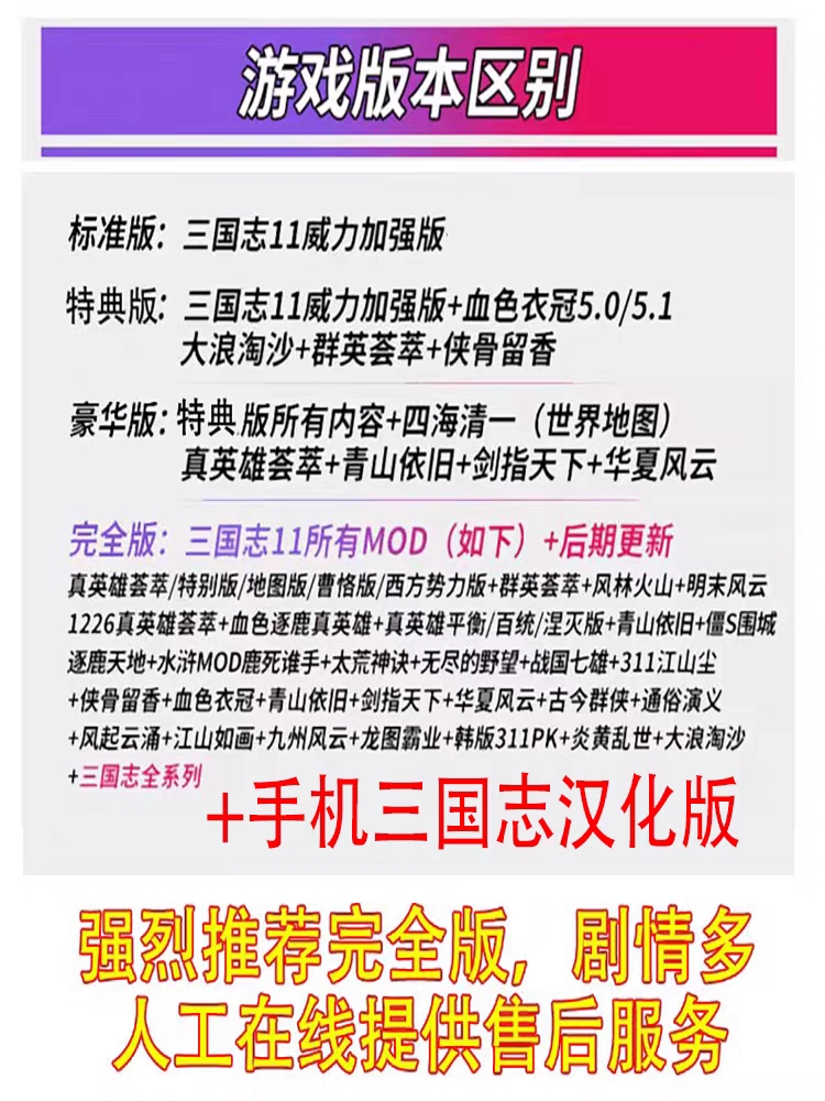三国志威力加强版区别 三国志威力加强版啥意思 
