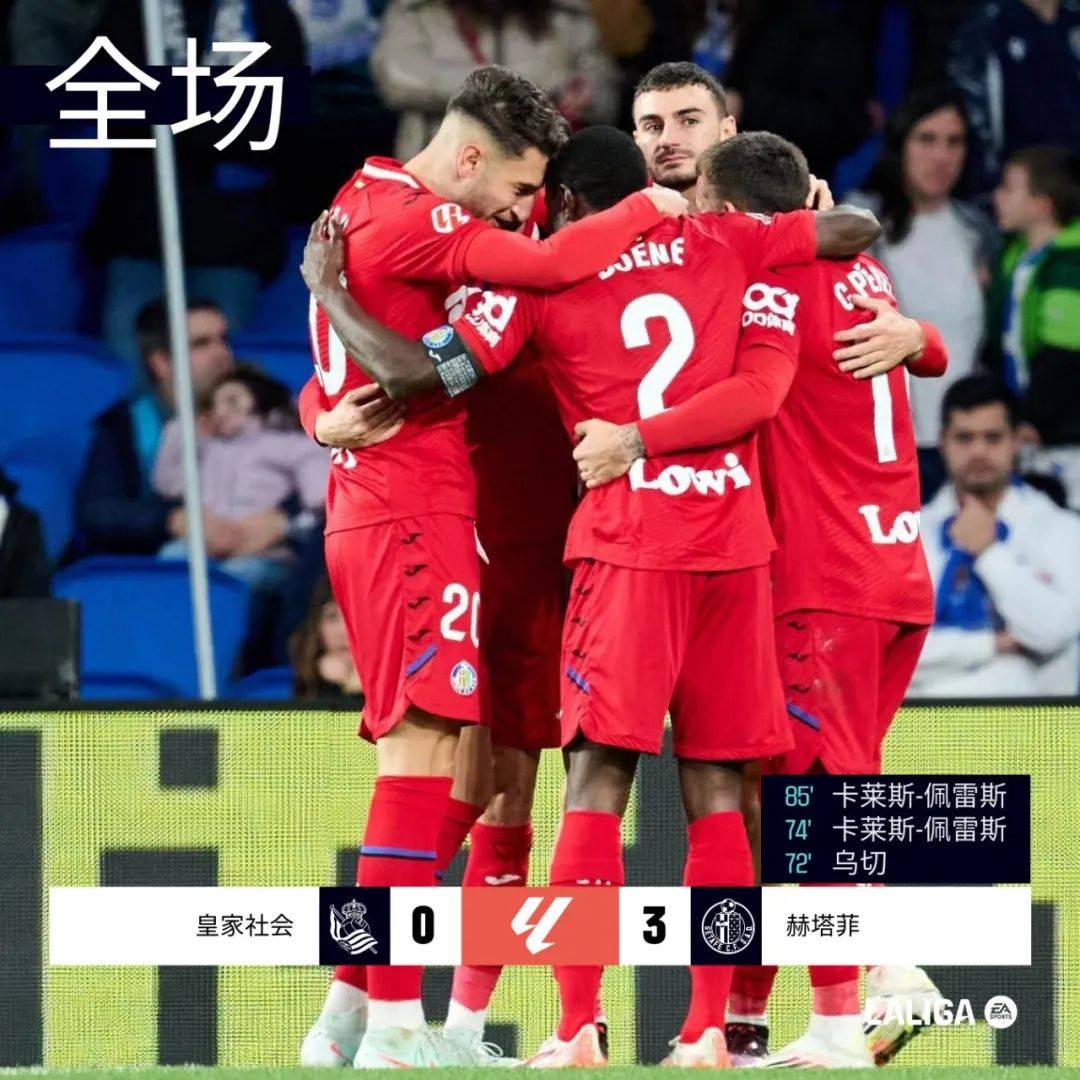 赫塔菲主场不敌瓦伦西亚，遭遇联赛连败 